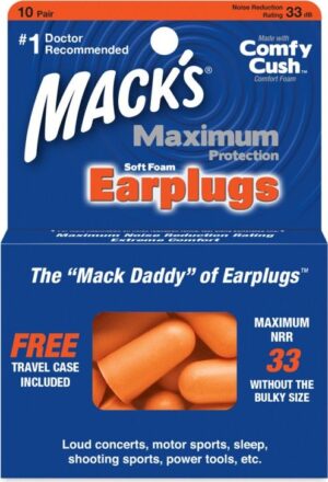 Mack´s Špunty do uší na spaní Mack's Maximum Protection Množství: 1 pár