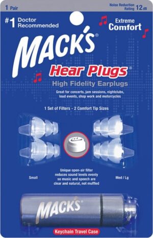 Mack´s Špunty do uší na hlasitou hudbu Mack's Hear Plugs® High Fidelity
