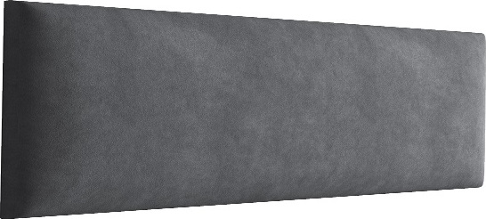 Eka Čalouněný panel  40 x 15 cm - Tmavě šedá 2315