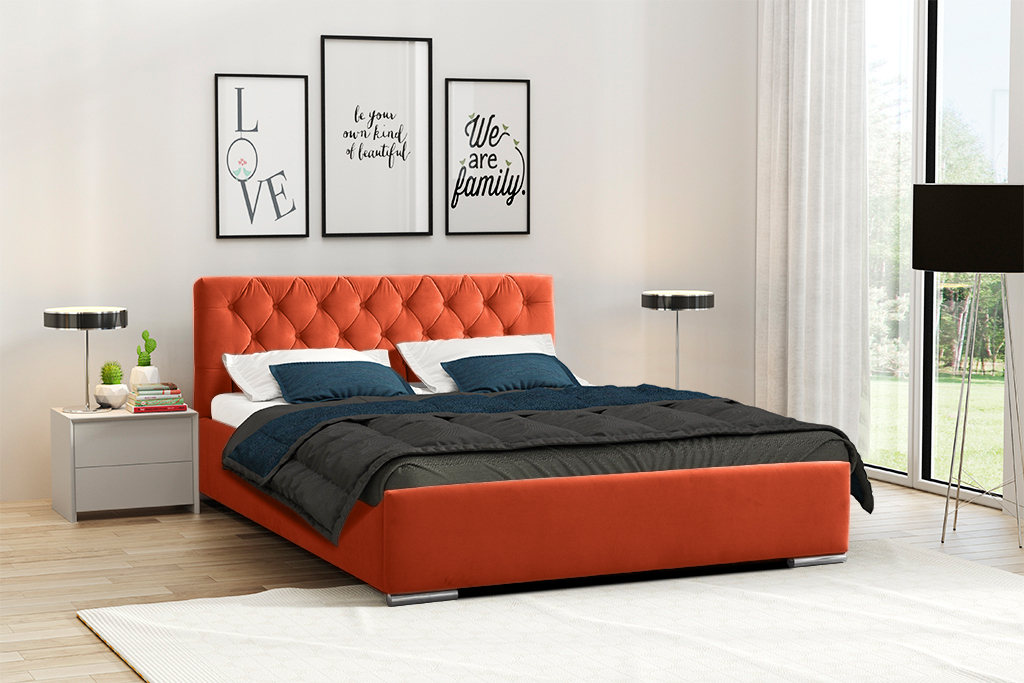 Eka Čalouněná postel Elegant 120x200 cm :
