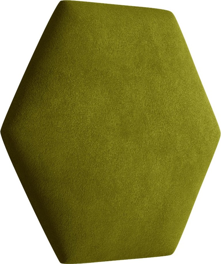 Eka Čalouněný panel Hexagon   - Zelená 2312