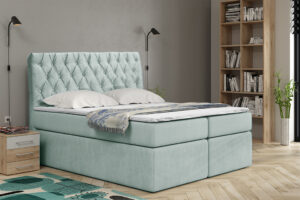 Eka Kontinentální čalouněná postel Luxurious - Cassablanca (140x200 cm) :