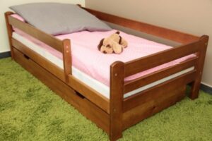 Dětská postel 180x80 cm Vráťa dub+ šuplík + matrace