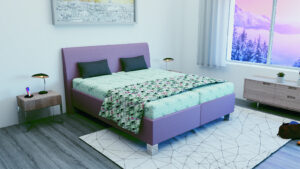 Čalouněná postel Megan s úložným prostorem Rozměr: 160x200 cm