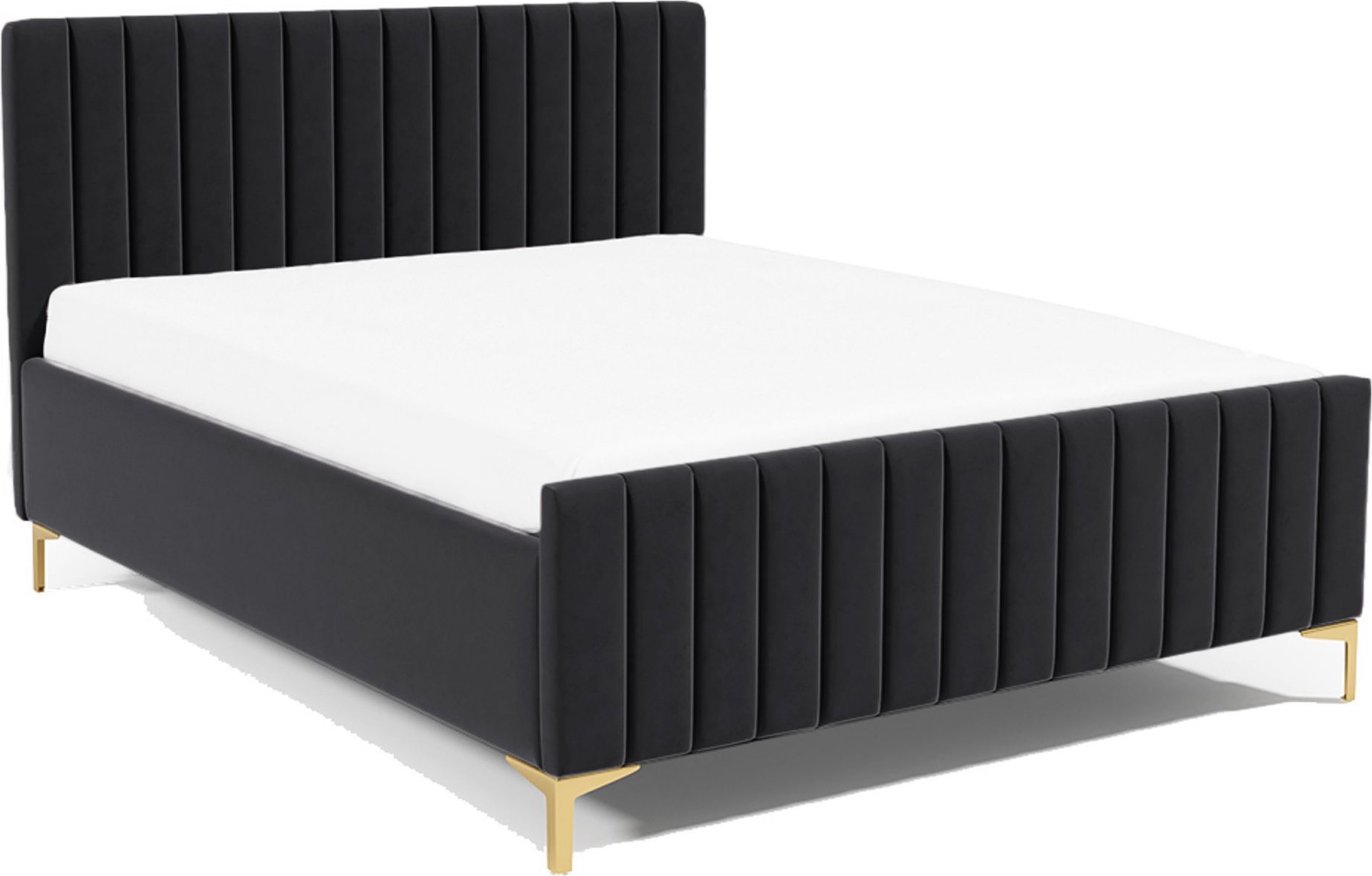 Eka Čalouněná postel SUTRA zvýšená 160x200 cm
