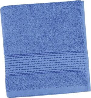 VER Froté ručník Lucie 450g středně modrá Rozměr: 50x100 cm